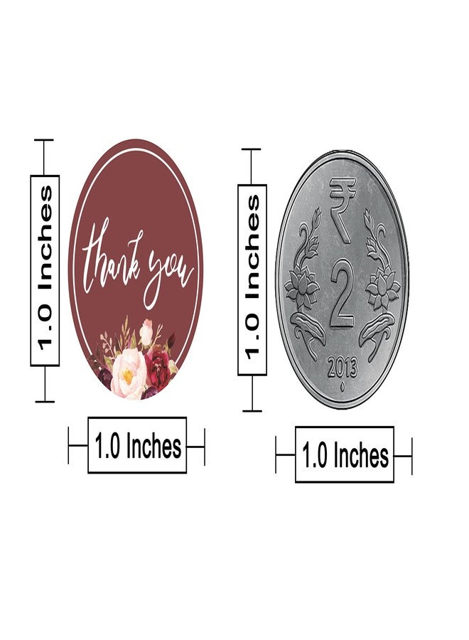 D2C Stickers Thank You Sticker Adhesive Labels Decorative Craft Sealing Round Stickers Thank You Label (140 Pcs) - Image 2